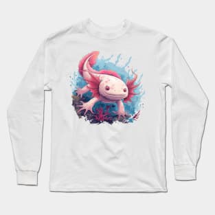 axolotl Long Sleeve T-Shirt